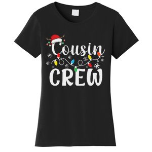 Cousin Crew Christmas Cousins Christmas Matching Family Women's T-Shirt