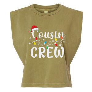 Cousin Crew Christmas Cousins Christmas Matching Family Garment-Dyed Women's Muscle Tee