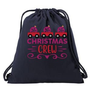 Christmas Crew Drawstring Bag