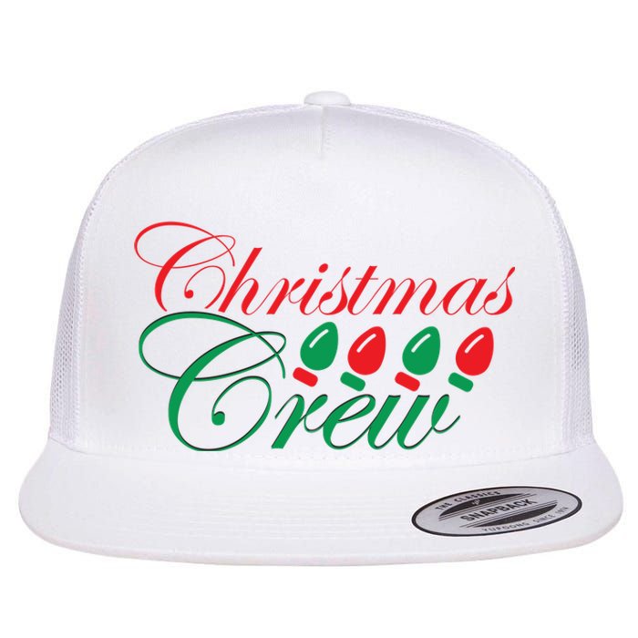 Christmas Crew Flat Bill Trucker Hat