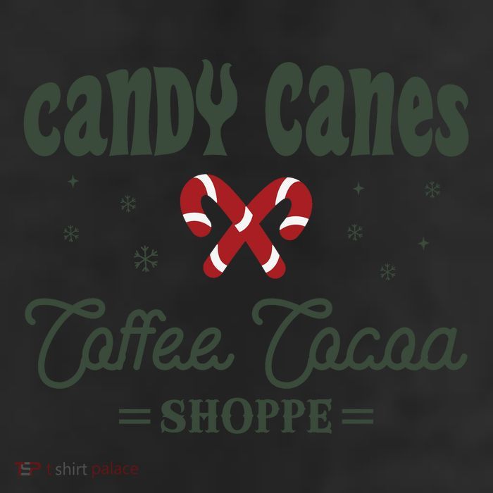 Candy Canes 11oz C Handle Ceramic Mug