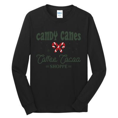 Candy Canes Tall Long Sleeve T-Shirt