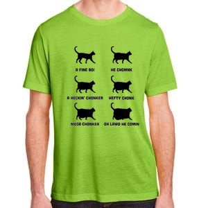 Chonk Cat Chart Adult ChromaSoft Performance T-Shirt