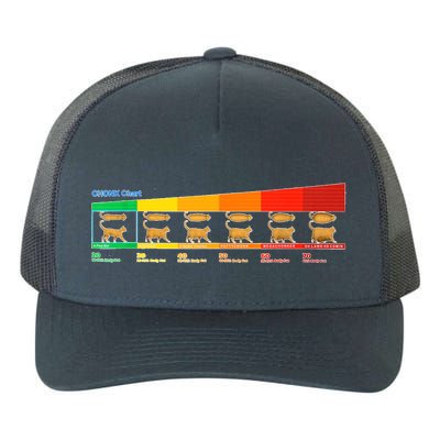 Chonk Chart Cat Yupoong Adult 5-Panel Trucker Hat