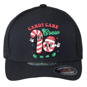 Christmas Candy Cane Crew Cute Matching Family Flexfit Unipanel Trucker Cap