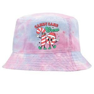 Christmas Candy Cane Crew Cute Matching Family Tie-Dyed Bucket Hat