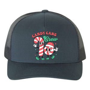 Christmas Candy Cane Crew Cute Matching Family Yupoong Adult 5-Panel Trucker Hat