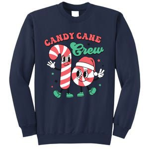 Christmas Candy Cane Crew Cute Matching Family Sweatshirt