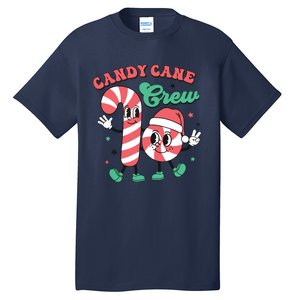 Christmas Candy Cane Crew Cute Matching Family Tall T-Shirt