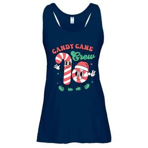 Christmas Candy Cane Crew Cute Matching Family Ladies Essential Flowy Tank