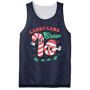 Christmas Candy Cane Crew Cute Matching Family Mesh Reversible Basketball Jersey Tank