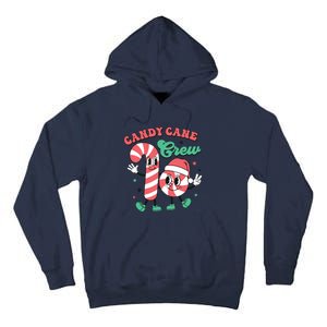 Christmas Candy Cane Crew Cute Matching Family Tall Hoodie