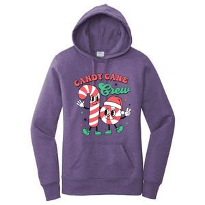 Christmas Candy Cane Crew Cute Matching Family Women's Pullover Hoodie