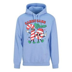 Christmas Candy Cane Crew Cute Matching Family Unisex Surf Hoodie