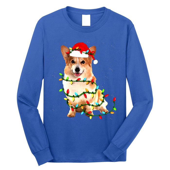 Corgi Christmas Cute Gift Long Sleeve Shirt