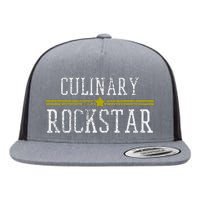 Chef Cooking Culinary Kitchen Restaurant Gift Flat Bill Trucker Hat