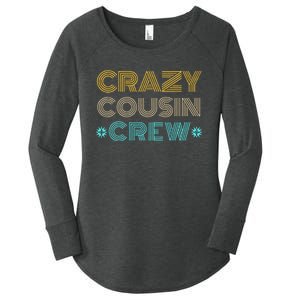 Crazy Cousin Crew Women's Perfect Tri Tunic Long Sleeve Shirt