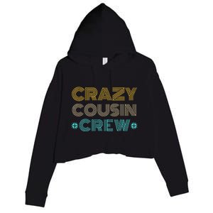 Crazy Cousin Crew Crop Fleece Hoodie