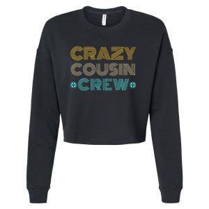 Crazy Cousin Crew Cropped Pullover Crew