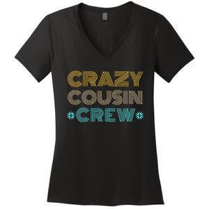 Crazy Cousin Crew Women's V-Neck T-Shirt