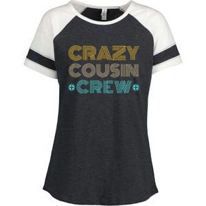 Crazy Cousin Crew Enza Ladies Jersey Colorblock Tee