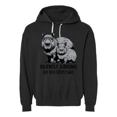 Cat Chaos Garment-Dyed Fleece Hoodie