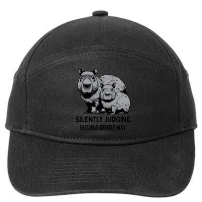 Cat Chaos 7-Panel Snapback Hat