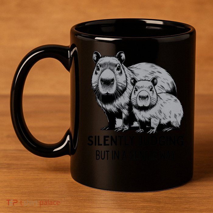 Cat Chaos 11oz C Handle Ceramic Mug