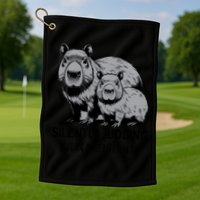 Cat Chaos Golf Towel