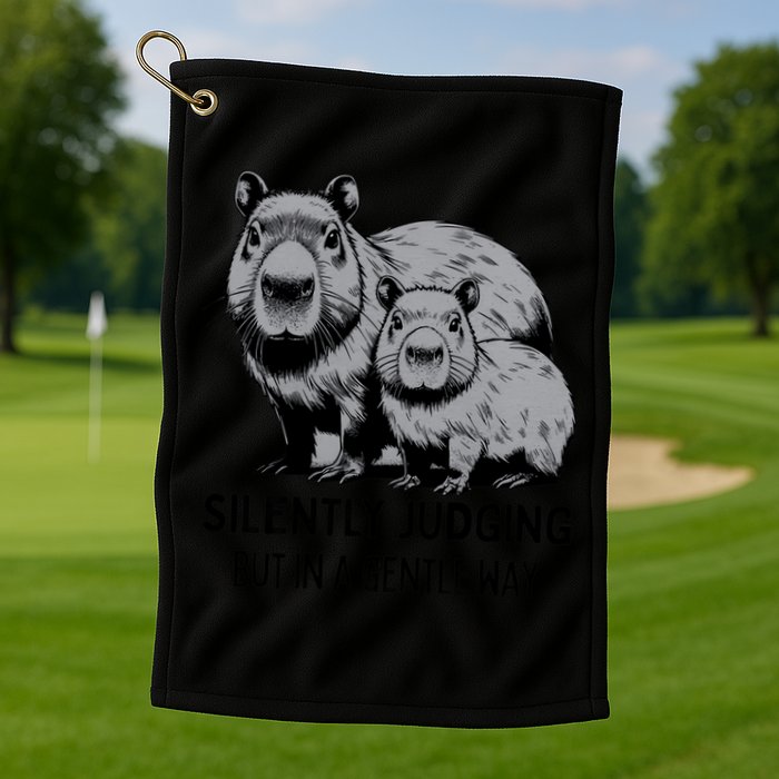 Cat Chaos Golf Towel
