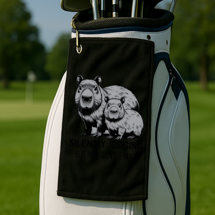 Cat Chaos Golf Towel