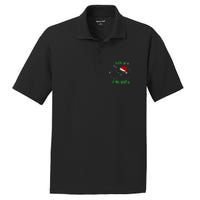 Cute Christmas Cat Define Naughty Meowy Catmas Santa Kitty PosiCharge RacerMesh Polo