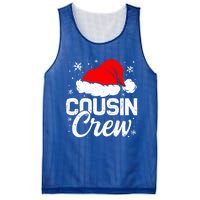 Christmas Cousin Crew Santa Hat Vintage Pajamas Family Xmas Cool Gift Mesh Reversible Basketball Jersey Tank