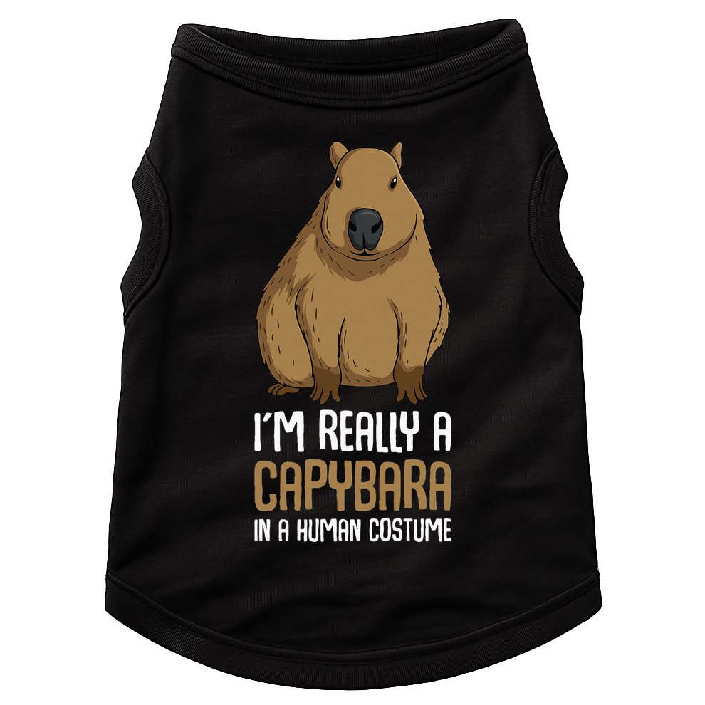 Capybara Costume Doggie Tank