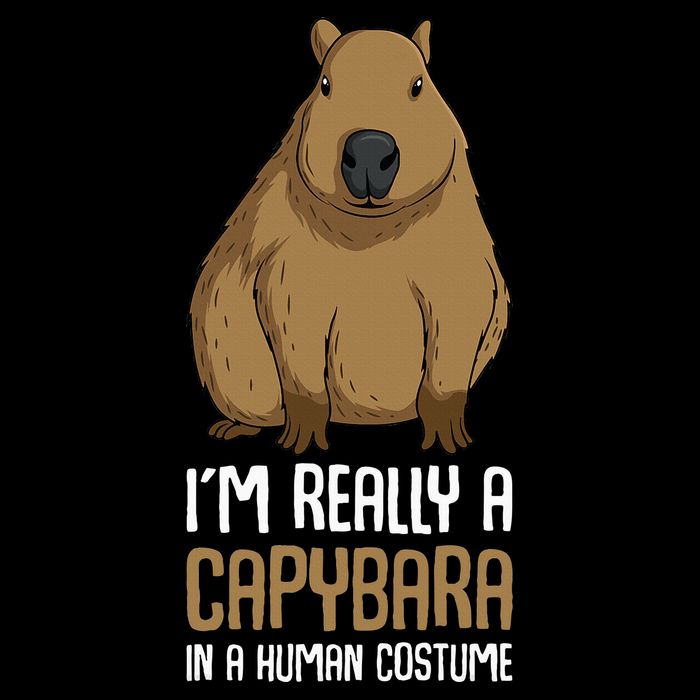 Capybara Costume Sustainable Bucket Hat