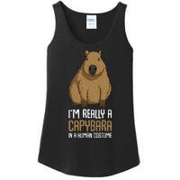 Capybara Costume Ladies Essential Tank