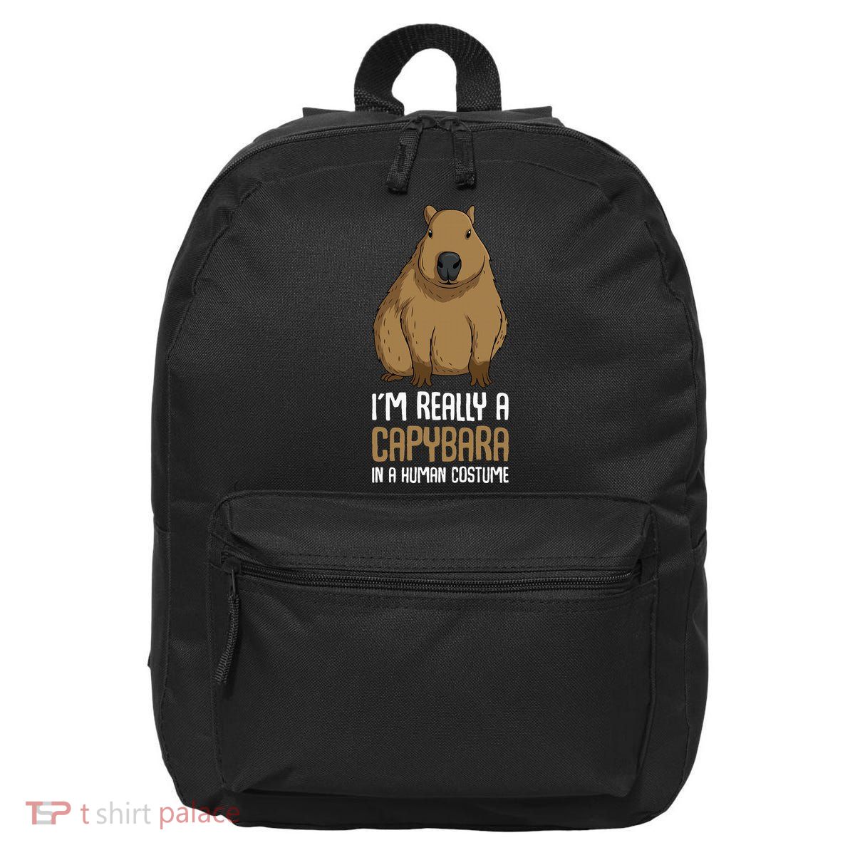 Capybara Costume 16 in Basic Backpack