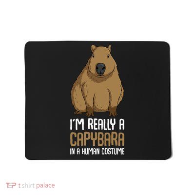 Capybara Costume Mousepad