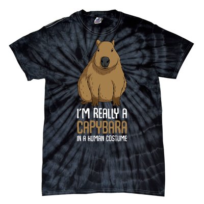 Capybara Costume Tie-Dye T-Shirt