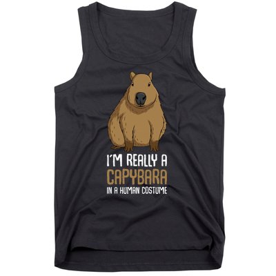 Capybara Costume Tank Top