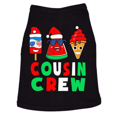 Cousin Crew Christmas In July Squad Pajamas Matching Family Doggie Tank