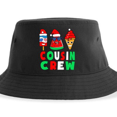 Cousin Crew Christmas In July Squad Pajamas Matching Family Sustainable Bucket Hat