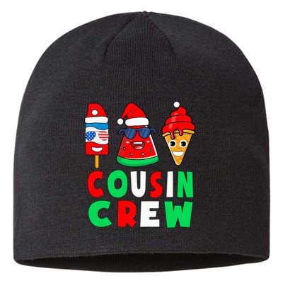 Cousin Crew Christmas In July Squad Pajamas Matching Family Sustainable Beanie