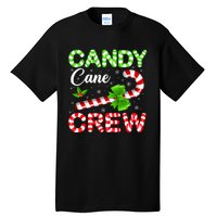 Candy Cane Crew Christmas Family Matching Tall T-Shirt