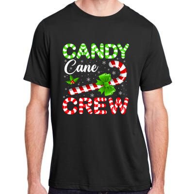 Candy Cane Crew Christmas Family Matching Adult ChromaSoft Performance T-Shirt