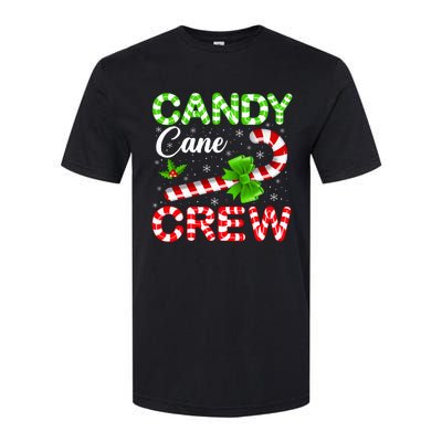 Candy Cane Crew Christmas Family Matching Softstyle CVC T-Shirt