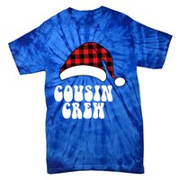 Christmas Cousin Crew Santa Red Plaid Funny Xmas Pajamas Cute Gift Tie-Dye T-Shirt