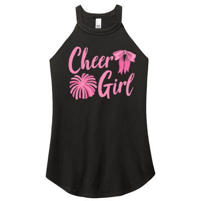 Cheer Cheerleader  Cheering Practice Cheerleading Women’s Perfect Tri Rocker Tank