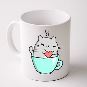 Cute Cat Coffee Lover Gift Coffee Mug