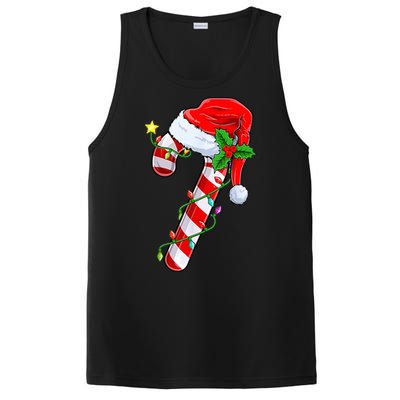 candy cane crew christmas lights family matching  PosiCharge Competitor Tank